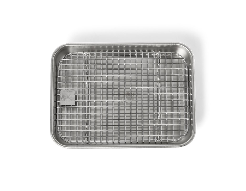 Culimat Gastrobleck med galler 18x14x2.5cm