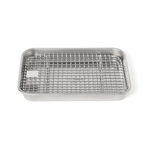 Culimat Gastrobleck med galler 18x14x2.5cm