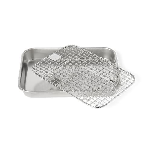 Culimat Gastrobleck med galler 18x14x2.5cm