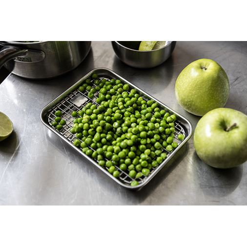 Culimat Gastrobleck med galler 18x14x2.5cm