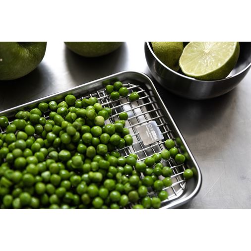 Culimat Gastrobleck med galler 18x14x2.5cm
