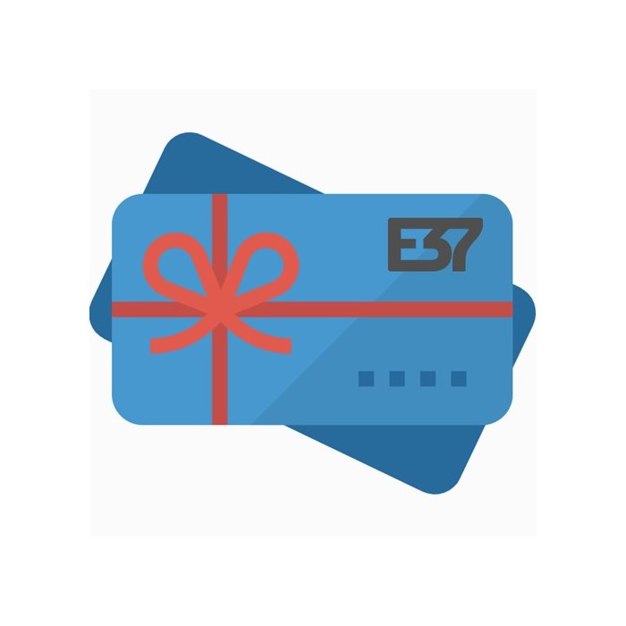E37 Shop Presentkort