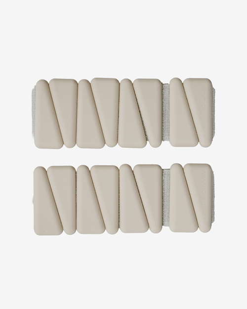 Ankle-/wrist weights kit, 0,45 kg, Natural - Yogiraj