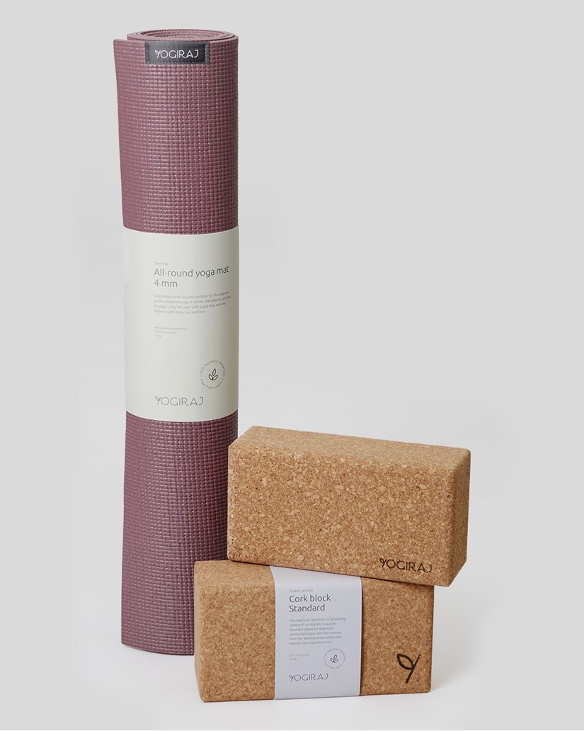 Yoga kit Start kit 4 mm Mauve Purple - Yogiraj