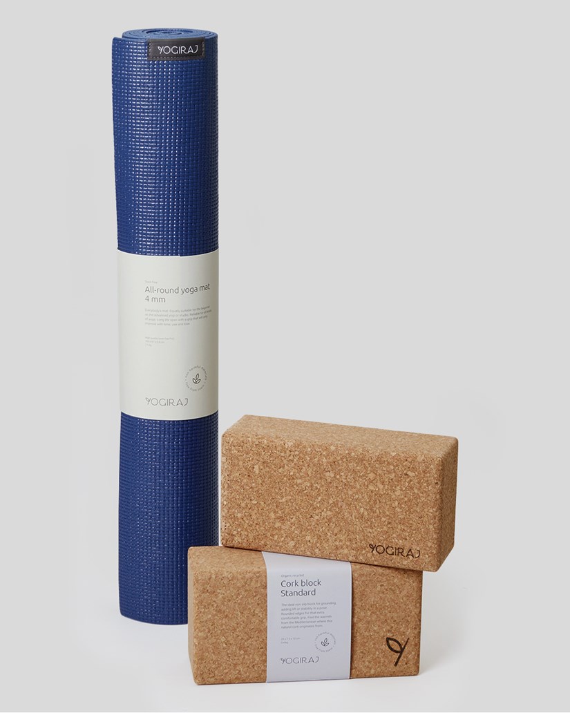 Yoga kit Start kit 4 mm Blueberry Blue - Yogiraj