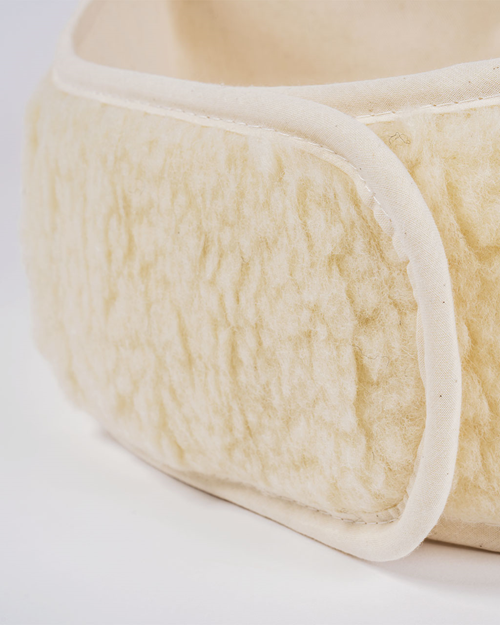 Ryggvärmare Kidney warmer wool, Natural - Yogiraj