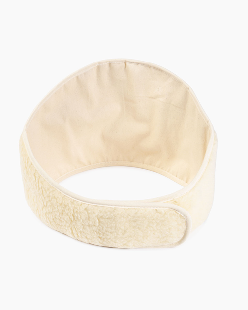 Ryggvärmare Kidney warmer wool, Natural - Yogiraj