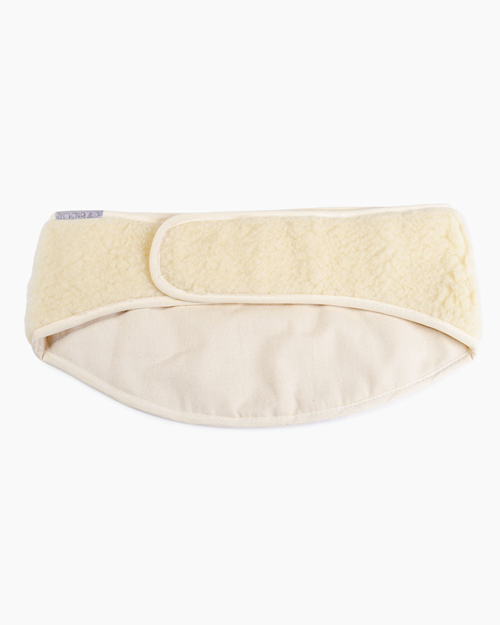 Ryggvärmare Kidney warmer wool, Natural - Yogiraj