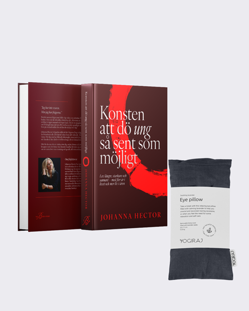 Read & restore kit  Johanna Hector bok x Yogiraj Eye pillow