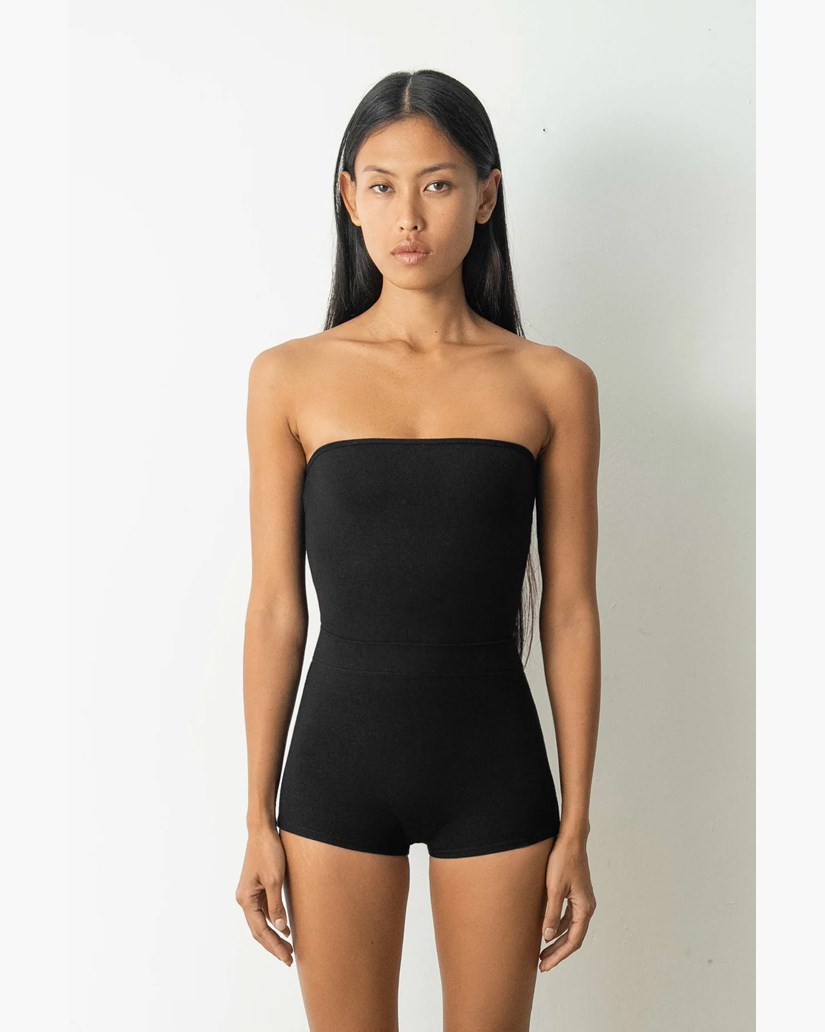 Yogatopp Beso Tube Top, Black - Studio K