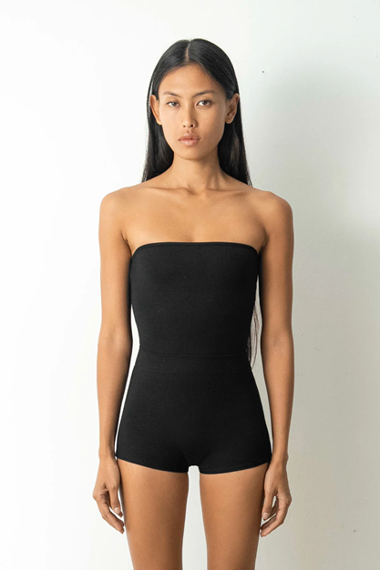 Yogatopp Beso Tube Top, Black - Studio K