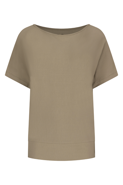 Yogatopp Budhi Short Sleeve Top, Fern - Urban Goddess