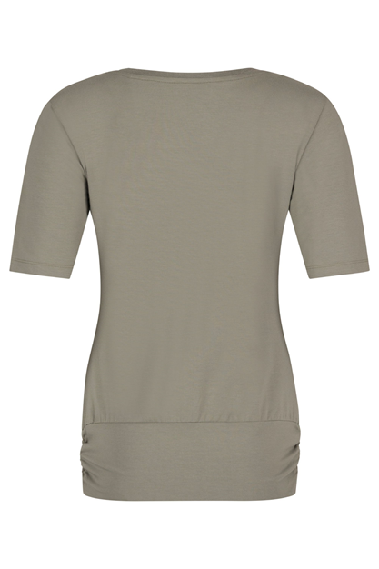 Yogatopp Kami Tee, Smokey Quartz - Urban Goddess