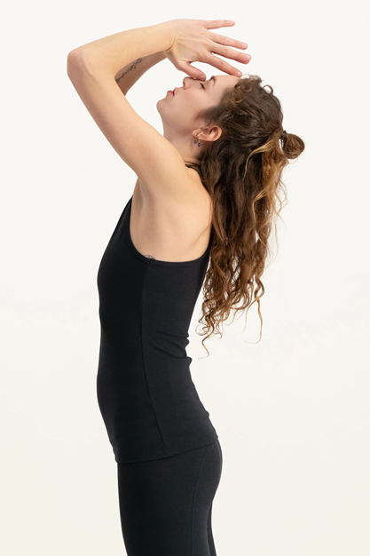 Yogatopp Surya Top, Onyx Black - Urban Goddess
