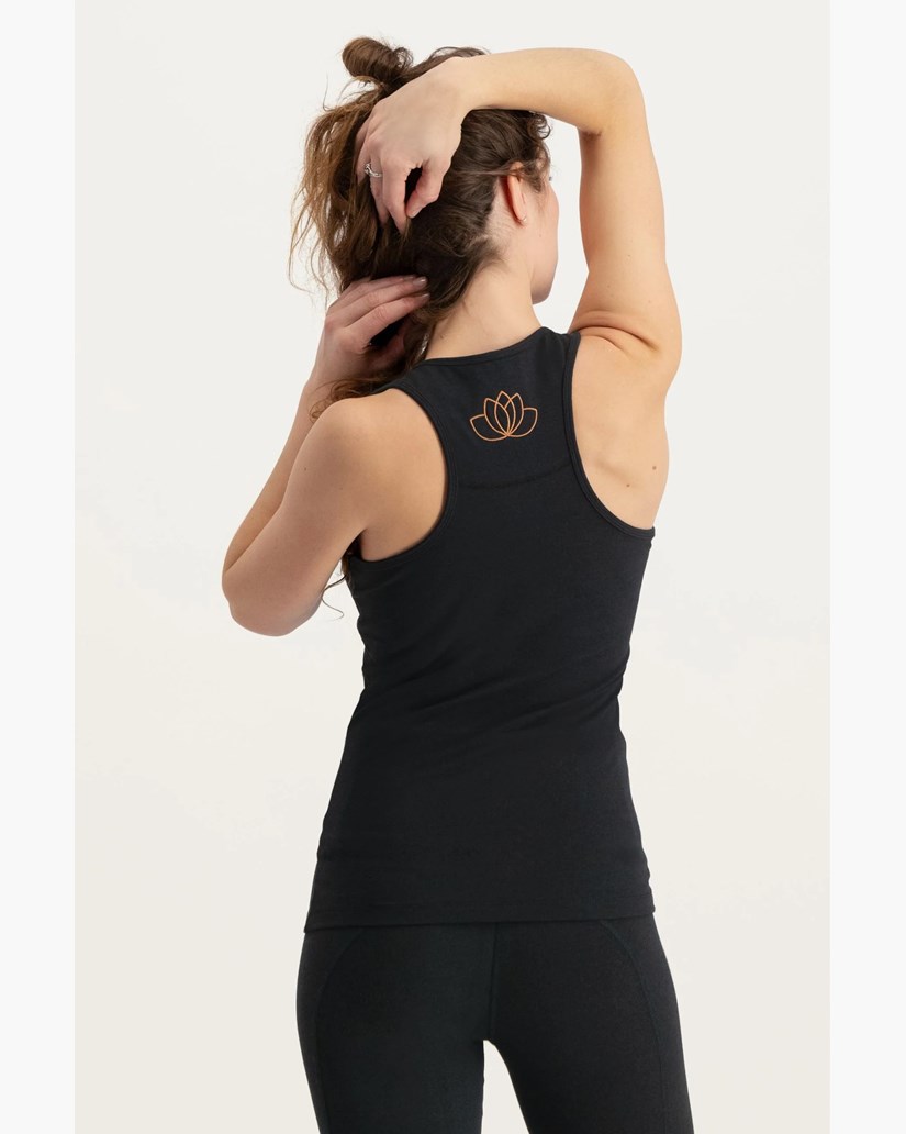 Yogatopp Surya Top, Onyx Black - Urban Goddess
