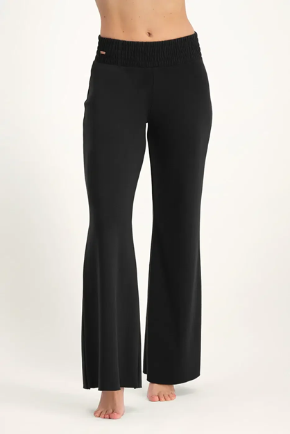 Yogabyxor Flow Summer Pants, Onyx Black - Urban Goddess