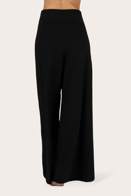 Yogabyxor Nyx Wide Pants, Onyx Black - Urban Goddess