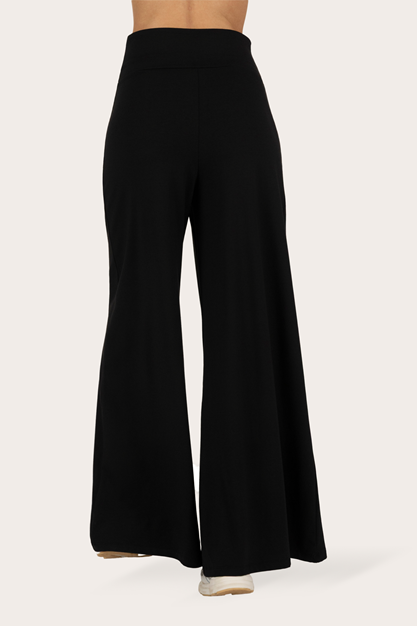 Yogabyxor Nyx Wide Pants, Onyx Black - Urban Goddess