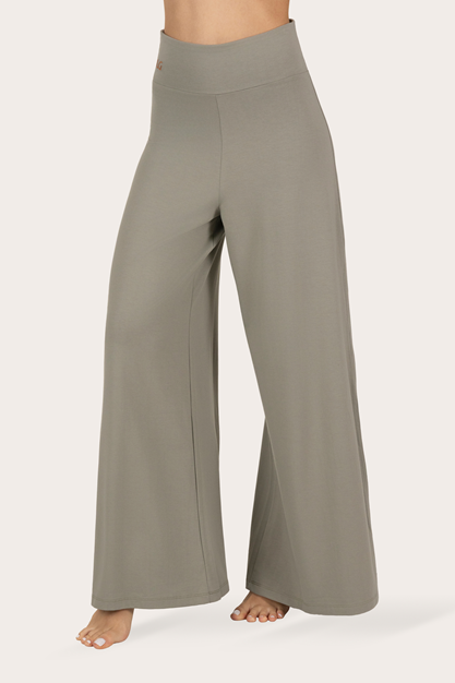 Yogabyxor Nyx Wide Pants, Smokey Quartz - Urban Goddess