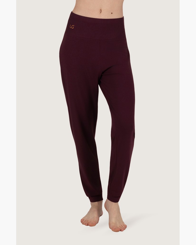 Yogabyxor Ojas Yoga Bamboo Summer Pants, Fig - Urban Goddess