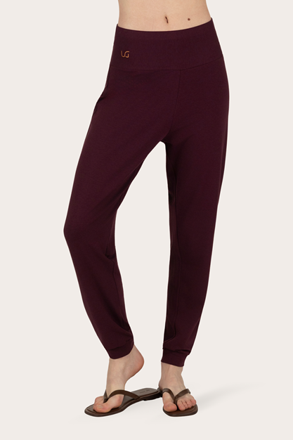Yogabyxor Ojas Yoga Bamboo Summer Pants, Fig - Urban Goddess