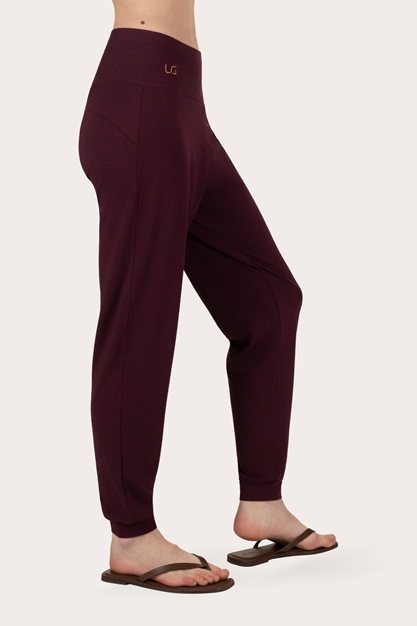 Yogabyxor Ojas Yoga Bamboo Summer Pants, Fig - Urban Goddess