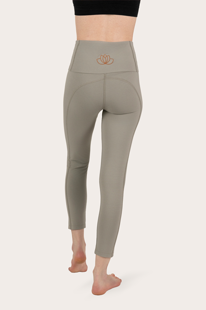 Yogabyxor Surya 7/8 Leggings, Smokey Quartz - Urban Goddess