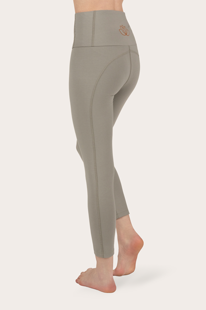 Yogabyxor Surya 7/8 Leggings, Smokey Quartz - Urban Goddess