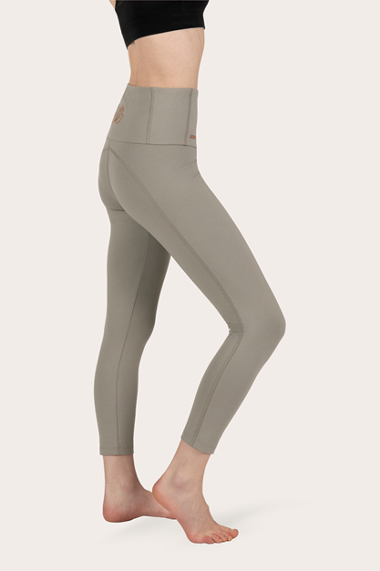 Yogabyxor Surya 7/8 Leggings, Smokey Quartz - Urban Goddess