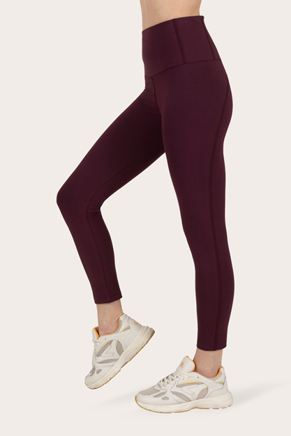 Yogabyxor Surya 7/8 Leggings, Fig - Urban Goddess
