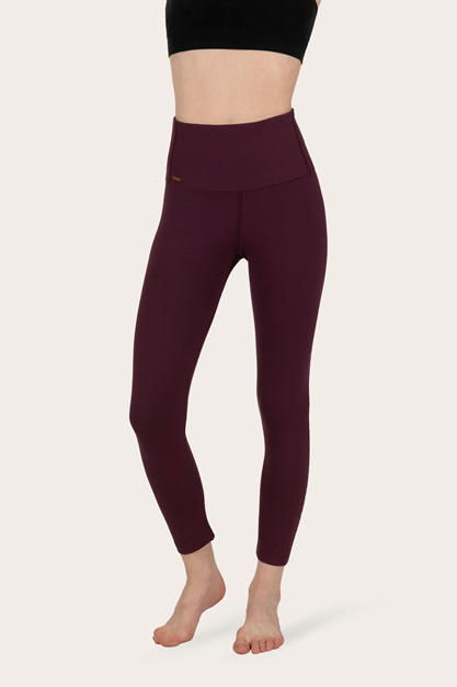 Yogabyxor Surya 7/8 Leggings, Fig - Urban Goddess