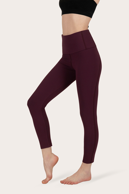 Yogabyxor Surya 7/8 Leggings, Fig - Urban Goddess