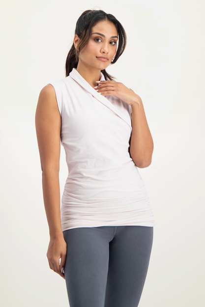 Yogatopp Good Karma Yoga Top, Mushroom - Urban Goddess