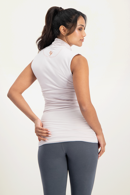 Yogatopp Good Karma Yoga Top, Mushroom - Urban Goddess