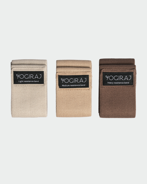 Motståndsband Resistance band set, Natural - Yogiraj