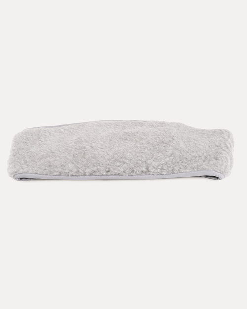 Kidney warmer wool, Silver grey - Yogiraj