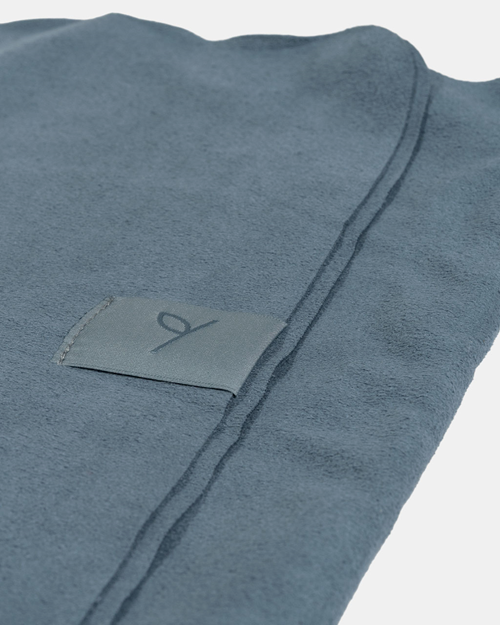 Matthandduk Yoga Practice towel, Storm blue - Yogiraj