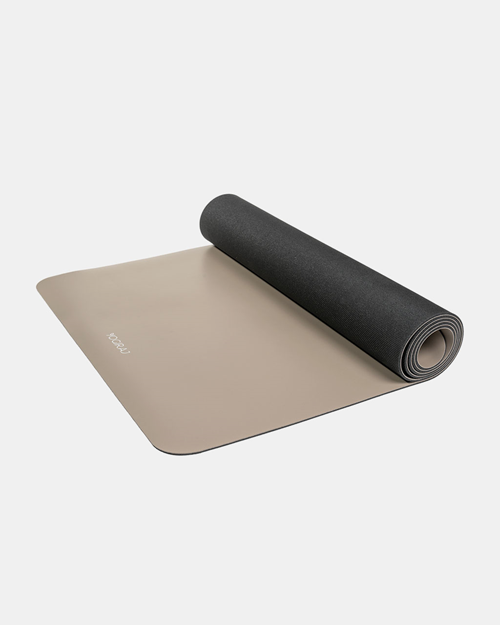 Yoga mat Grip mat Flow 5 mm, Hazel taupe - Yogiraj