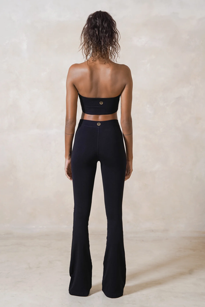 Yogatopp Nanna Bamboo Tube Top, Black - Studio K