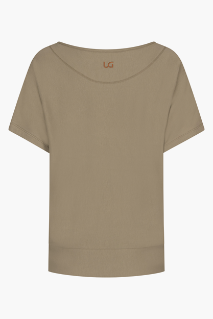 Yogatopp Budhi Short Sleeve Top, Fern - Urban Goddess
