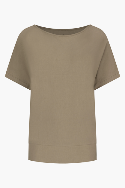Yogatopp Budhi Short Sleeve Top, Fern - Urban Goddess