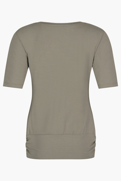 Yogatopp Kami Tee, Smokey Quartz - Urban Goddess
