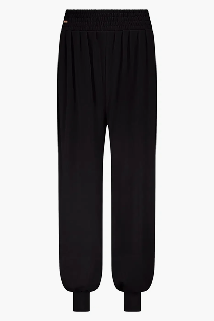 Yogabyxor Jaya Yoga Summer Harem Pants, Onyx Black - Urban Goddess