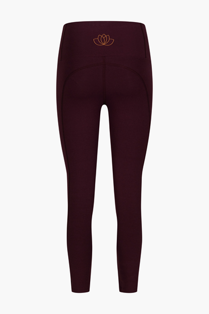 Yogabyxor Surya 7/8 Leggings, Fig - Urban Goddess