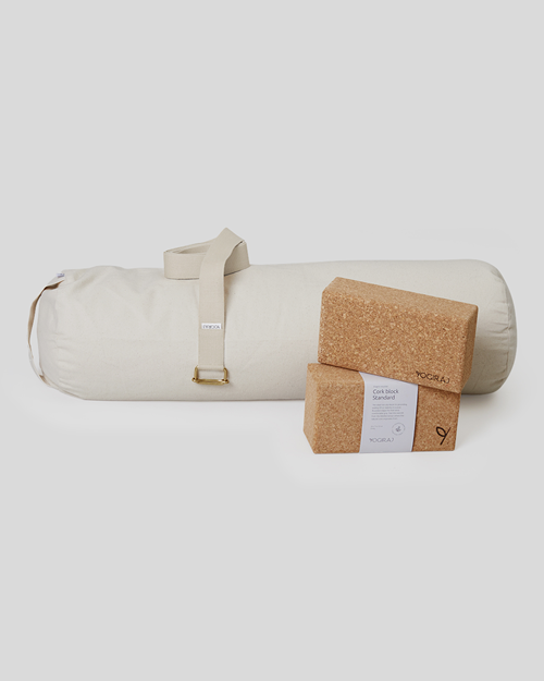 Yoga Kit Essential Props kit, Natural - Yogiraj