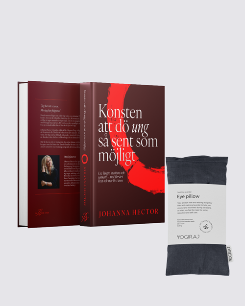 Read & restore kit  Johanna Hector bok x Yogiraj Eye pillow
