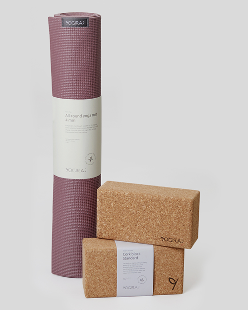 Yoga kit Start kit 4 mm Mauve Purple - Yogiraj