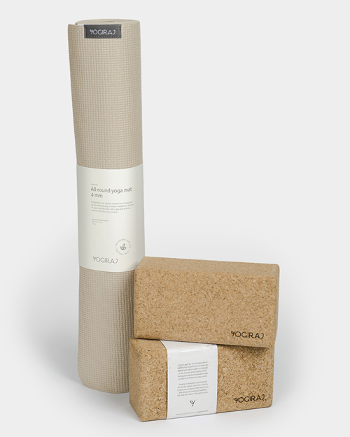 Yoga kit Start kit 4 mm Hazel taupe - Yogiraj
