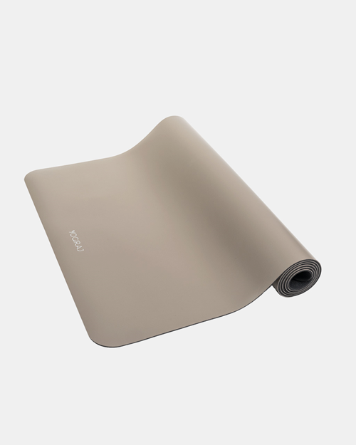 Yoga mat Grip mat Flow 5 mm, Hazel taupe - Yogiraj