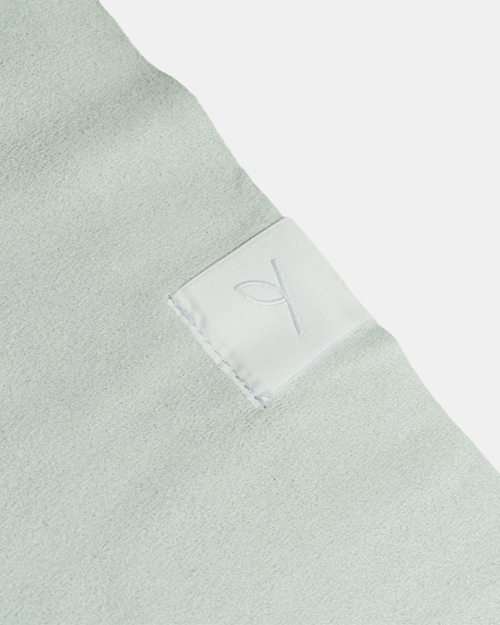 Matthandduk Yoga Practice towel, Sage green - Yogiraj